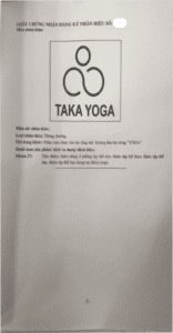 bản quyền taka yoga